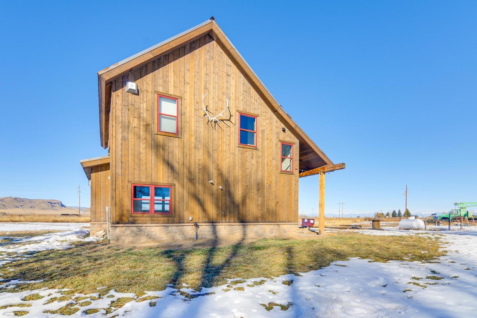 Mountain View, Riverfront Del Norte Barndominium Villa Exterior photo